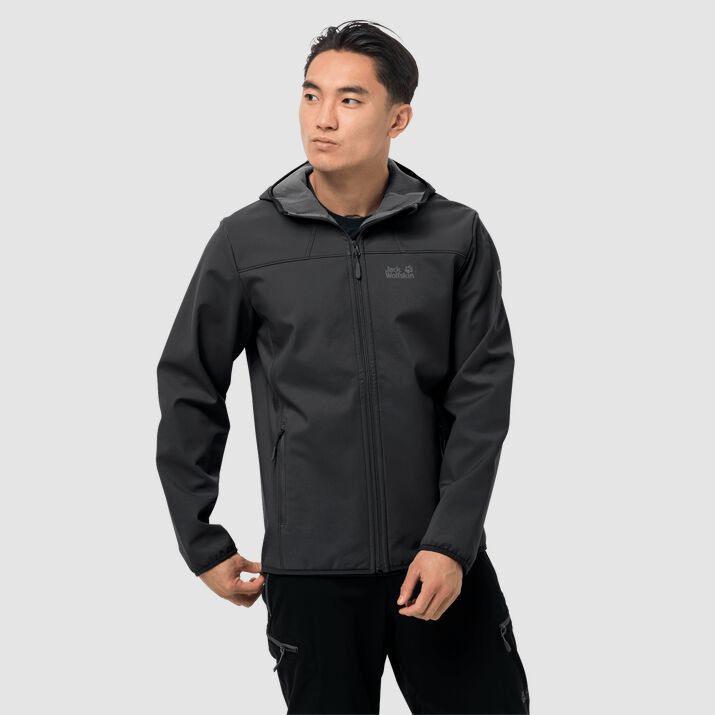 Jack Wolfskin Mens Northern Point Windproof Jacket Black 143875ABW